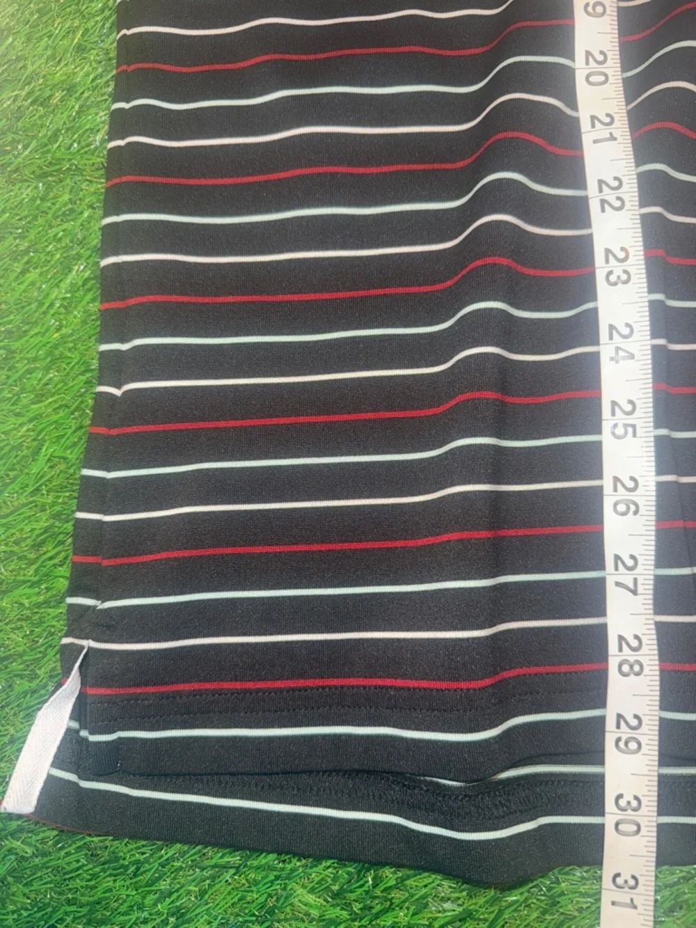 Travis Mathew Light Pink Polo with Black Striped Polo Set Size Large